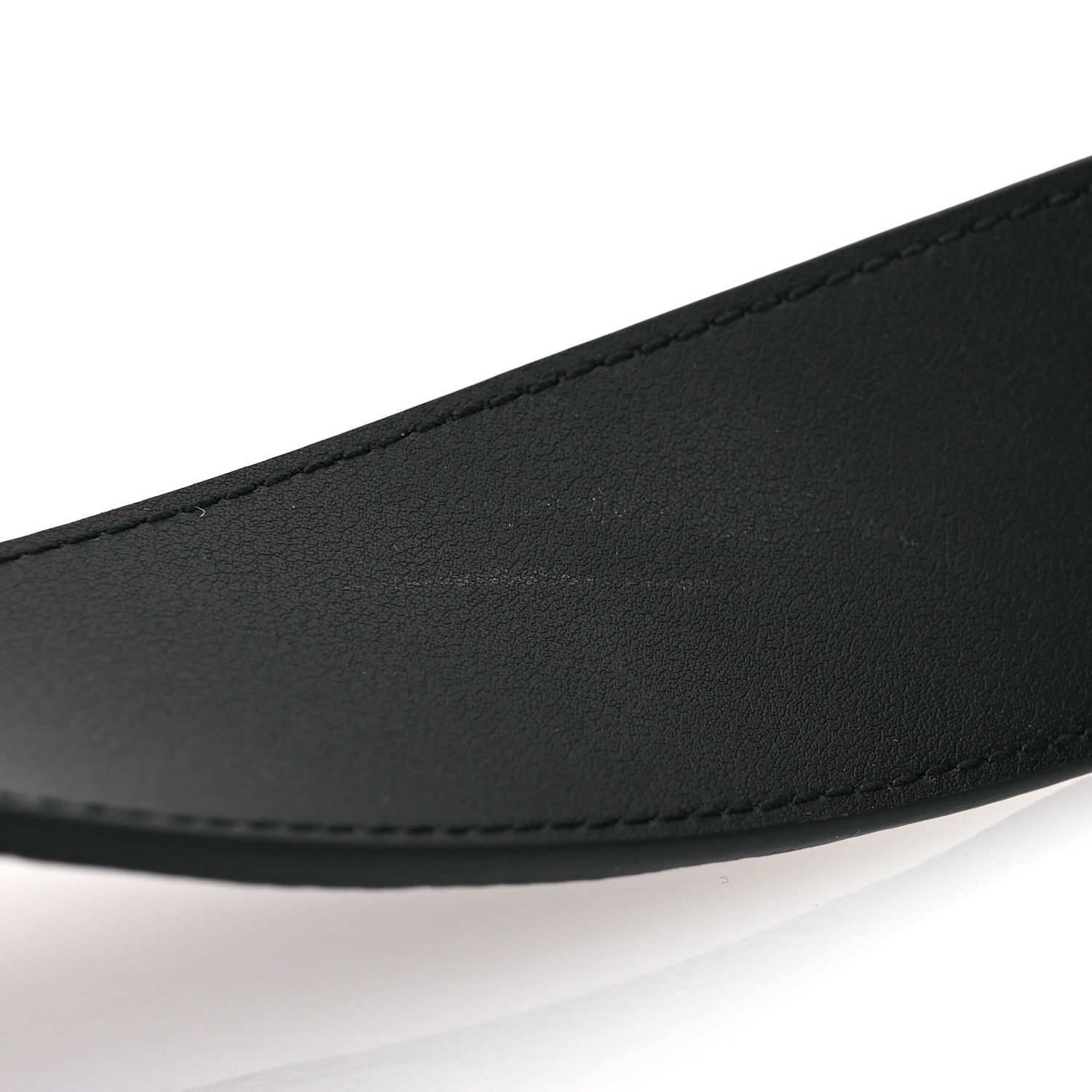 Gucci Piuma Calfskin Jumbo GG Embossed Interlocking G 40mm Belt 105 42 Black 6 of 8
