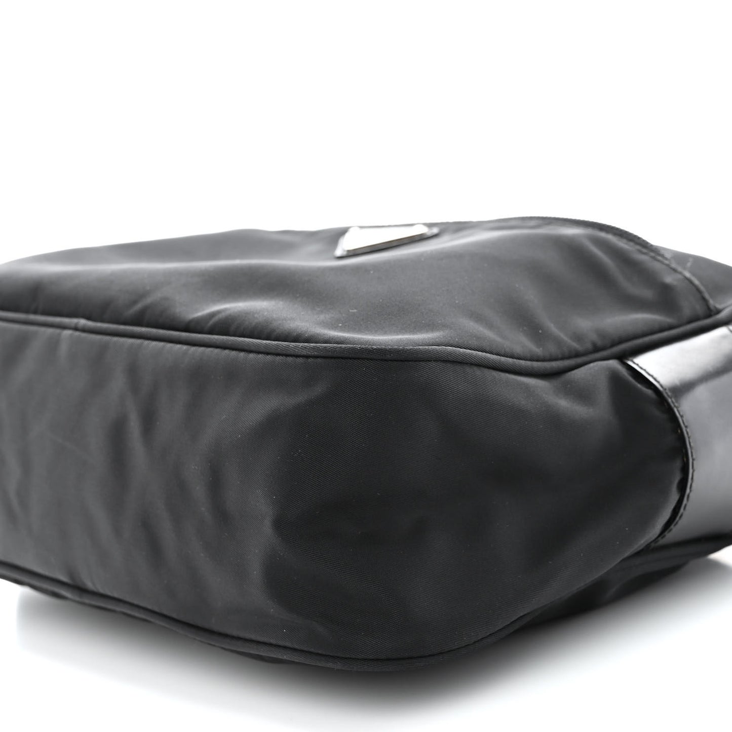 Nylon Tessuto Vela Crossbody Bag Black