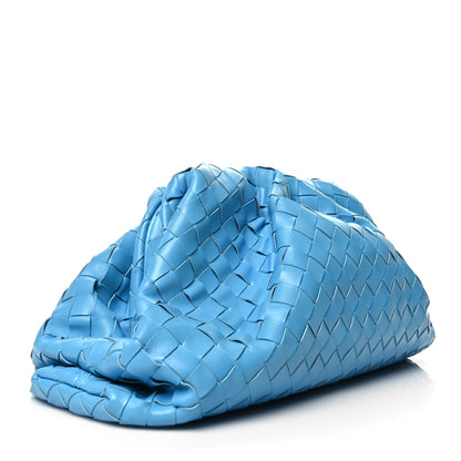 Bottega Veneta Nappa Maxi Intrecciato The Pouch Oversized Clutch Swimming Pool 3 of 13