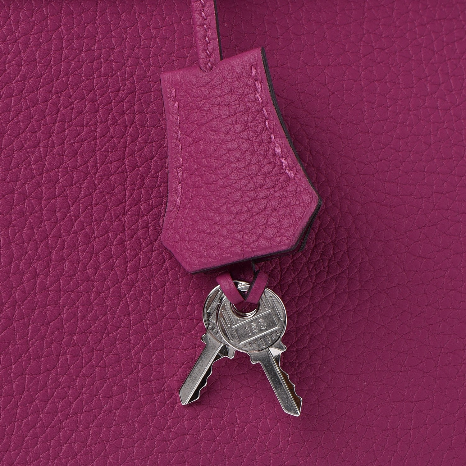 Hermes Togo Birkin 25 Rose Pourpre 29 of 37