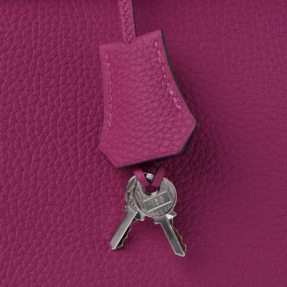 Hermes Togo Birkin 25 Rose Pourpre 29 of 37