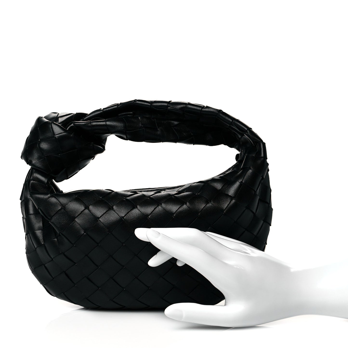 Nappa Intrecciato Mini Jodie Black
