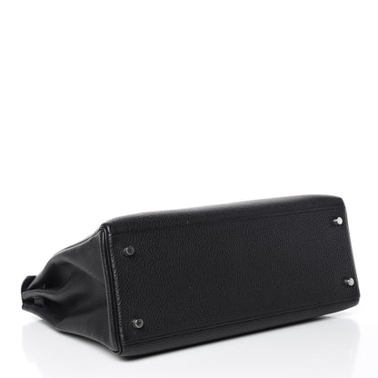 Hermes Togo Kelly Retourne 35 Black 6 of 41