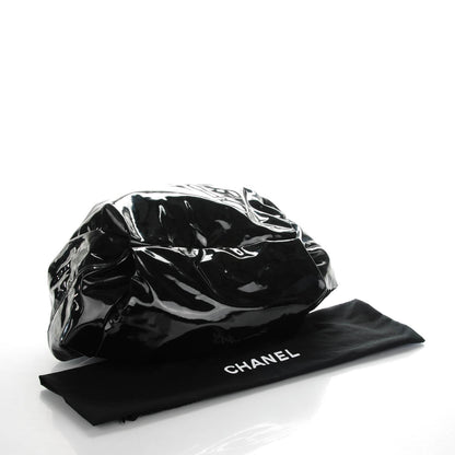 Chanel Vinyl Large Stretch Spirit Cabas Black 4 of 7