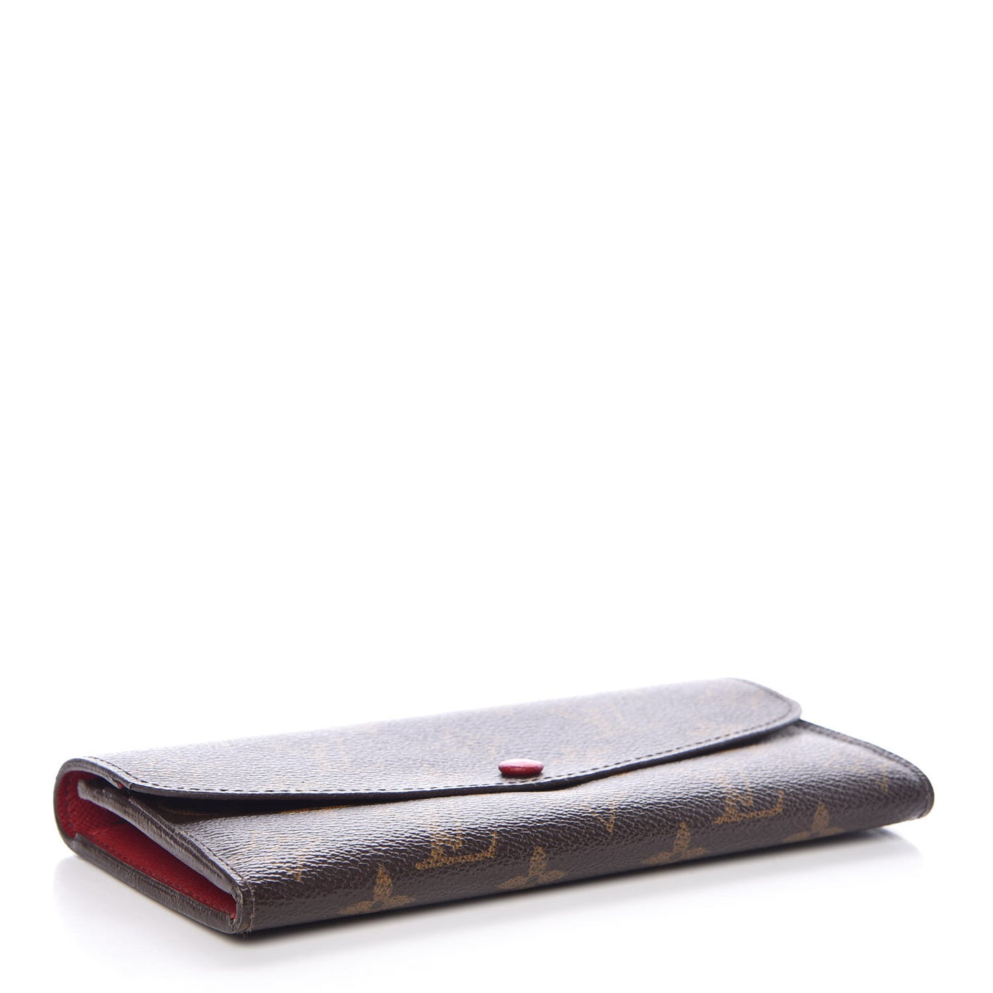 Monogram Emilie Wallet Red