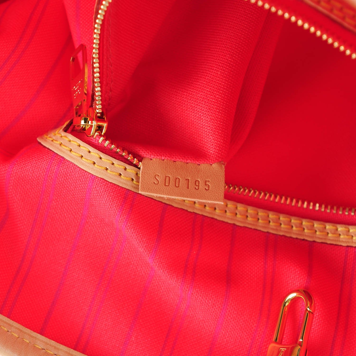 Louis Vuitton Damier Azur Delightful MM Pink 8 of 8