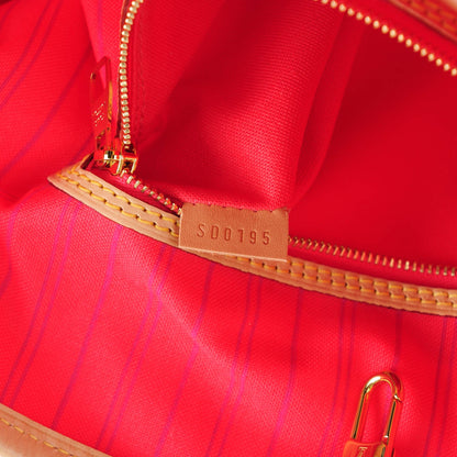 Louis Vuitton Damier Azur Delightful MM Pink 8 of 8