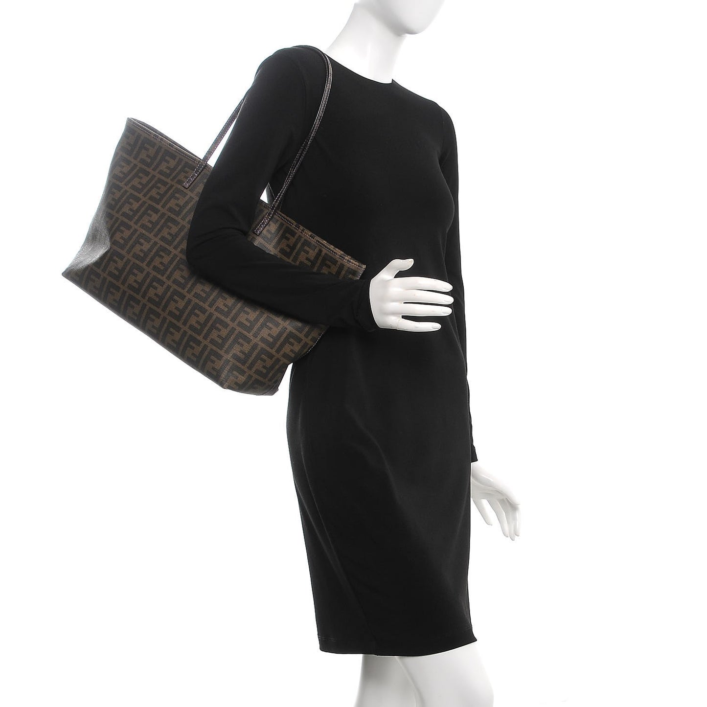 Zucca Spalmati Small Roll Tote Tobacco Viola