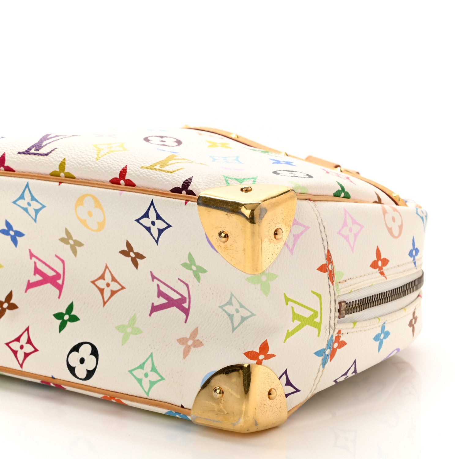 Louis Vuitton Monogram Multicolor Trouville White 6 of 10