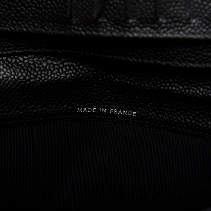 Chanel Caviar Quilted Yen Wallet Black 9 of 13