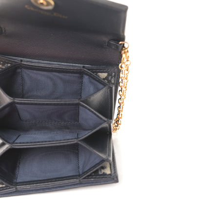 Christian Dior Oblique Nano 30 Montaigne Pouch Blue 5 of 11