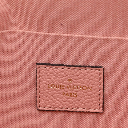 Louis Vuitton Empreinte Pochette Felicie Chain Wallet Rose Poudre 6 of 13