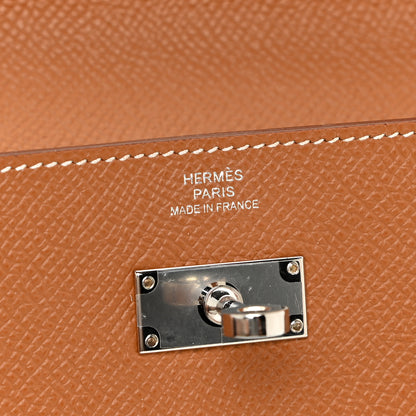 Hermes Epsom Kelly Longue Wallet Gold 6 of 12