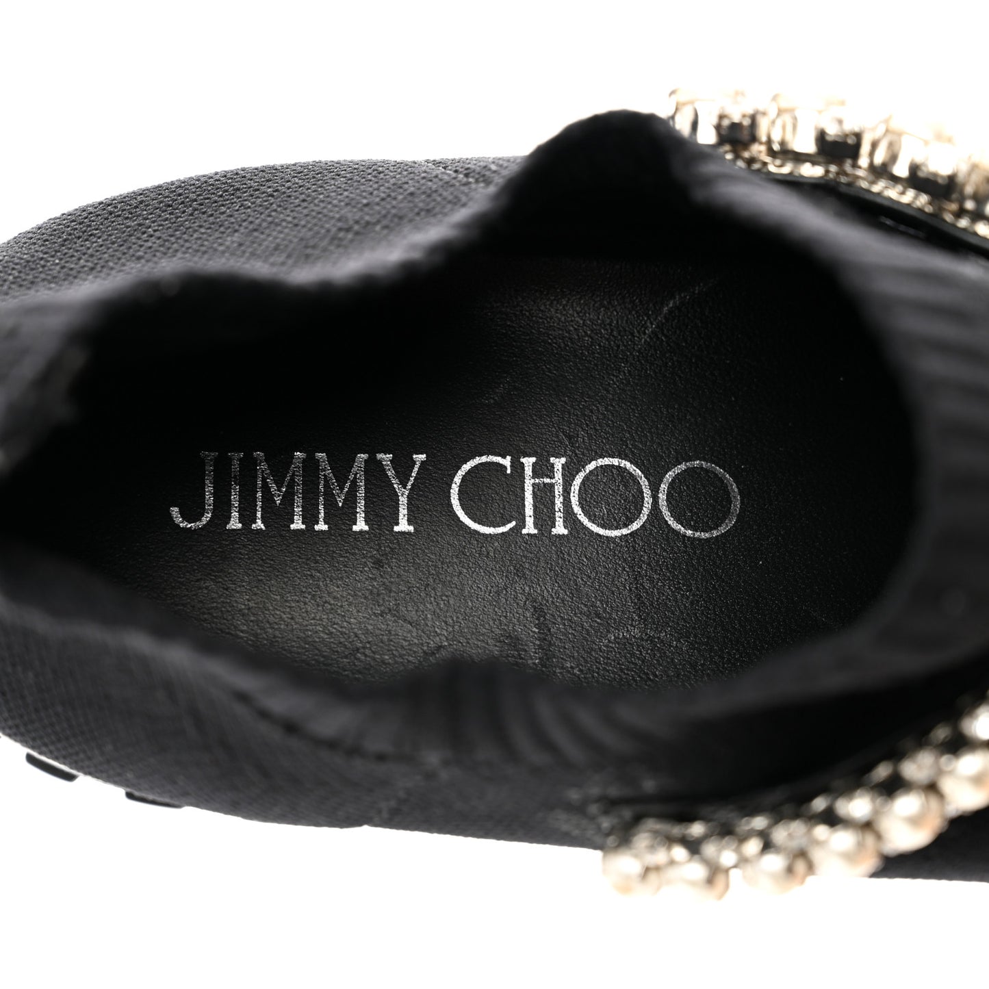 Knit Crystal Verona Sneaker 39.5 Black