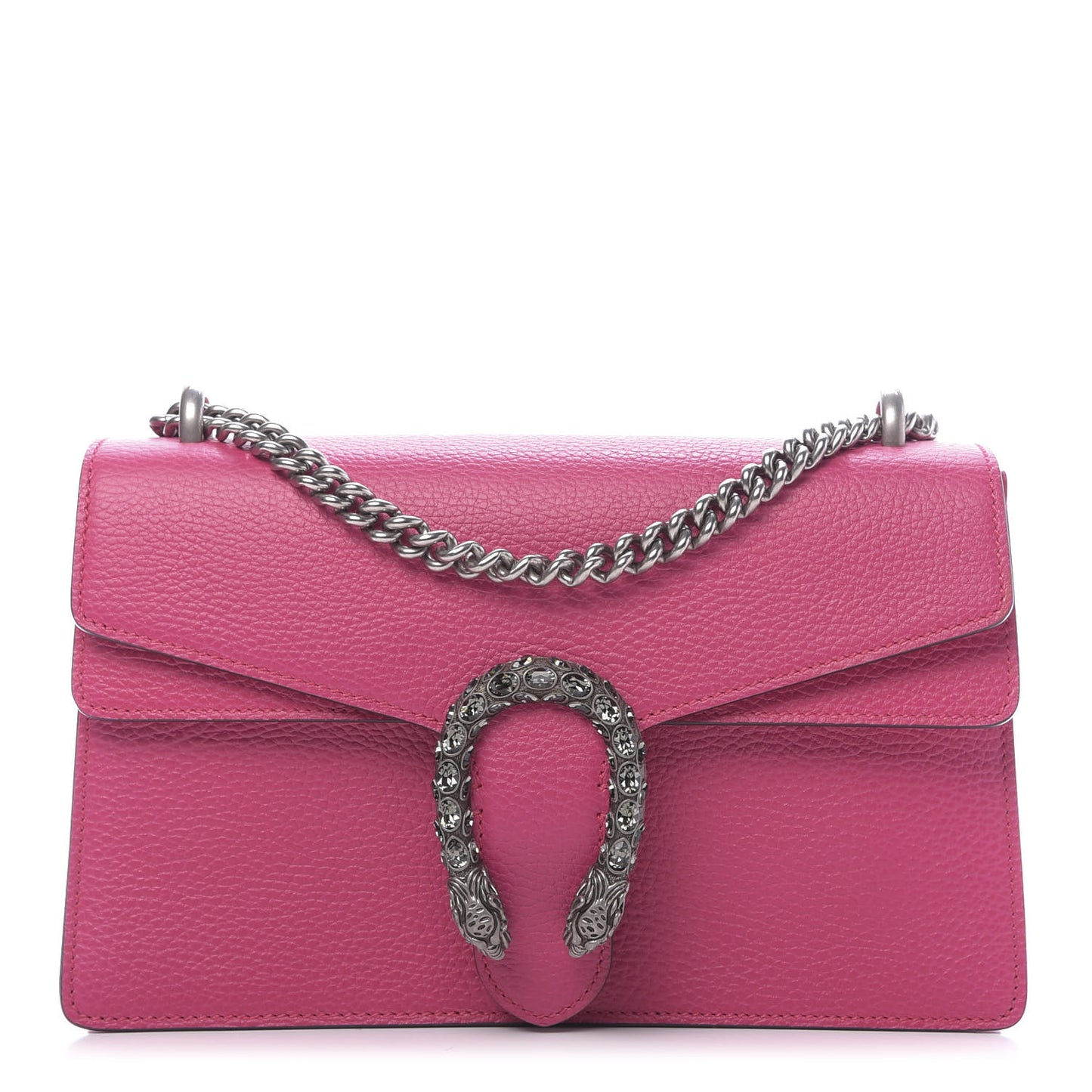 Dollar Calfskin Small Dionysus Shoulder Bag Box Pink