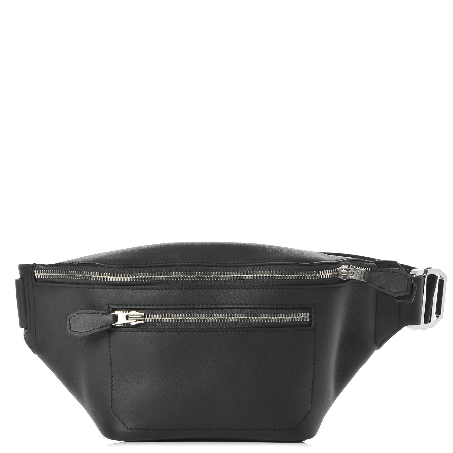 Hermes Taurillon Cristobal Citide Belt Bag PM Plomb 1 of 7