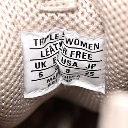 Balenciaga Fabric Mesh Womens Triple S Sneakers 38 Beige 8 of 10