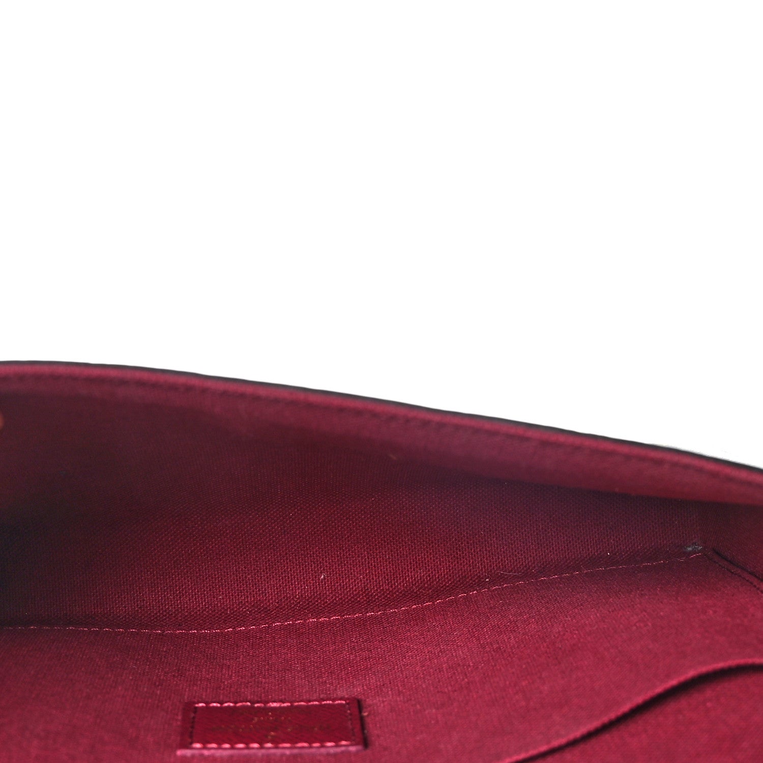Louis Vuitton Monogram Pochette Felicie Chain Wallet Fuchsia 6 of 9