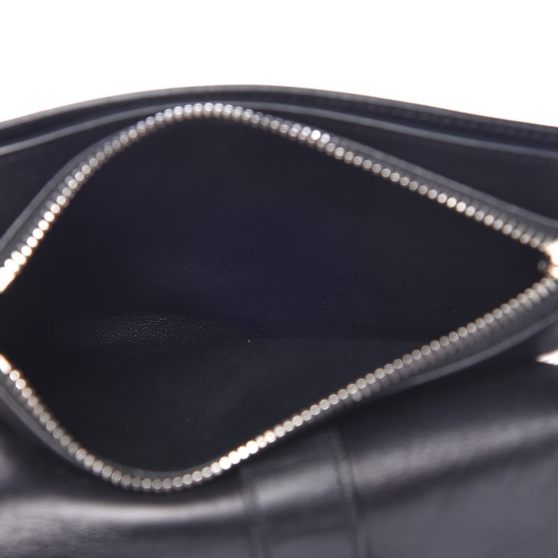 Calfskin Monogram Tri Pocket Crossbody Bag Black