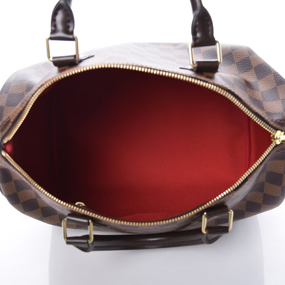 Louis Vuitton Damier Ebene Speedy 30 7 of 9