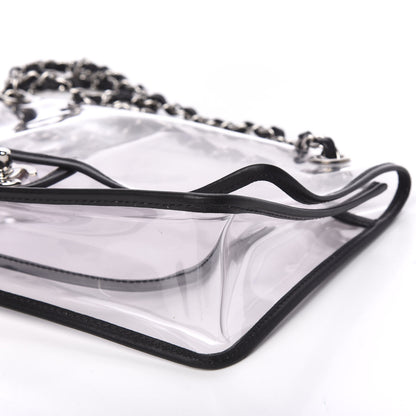 Chanel Lambskin Vinyl Large Naked Flap Black 8 of 9