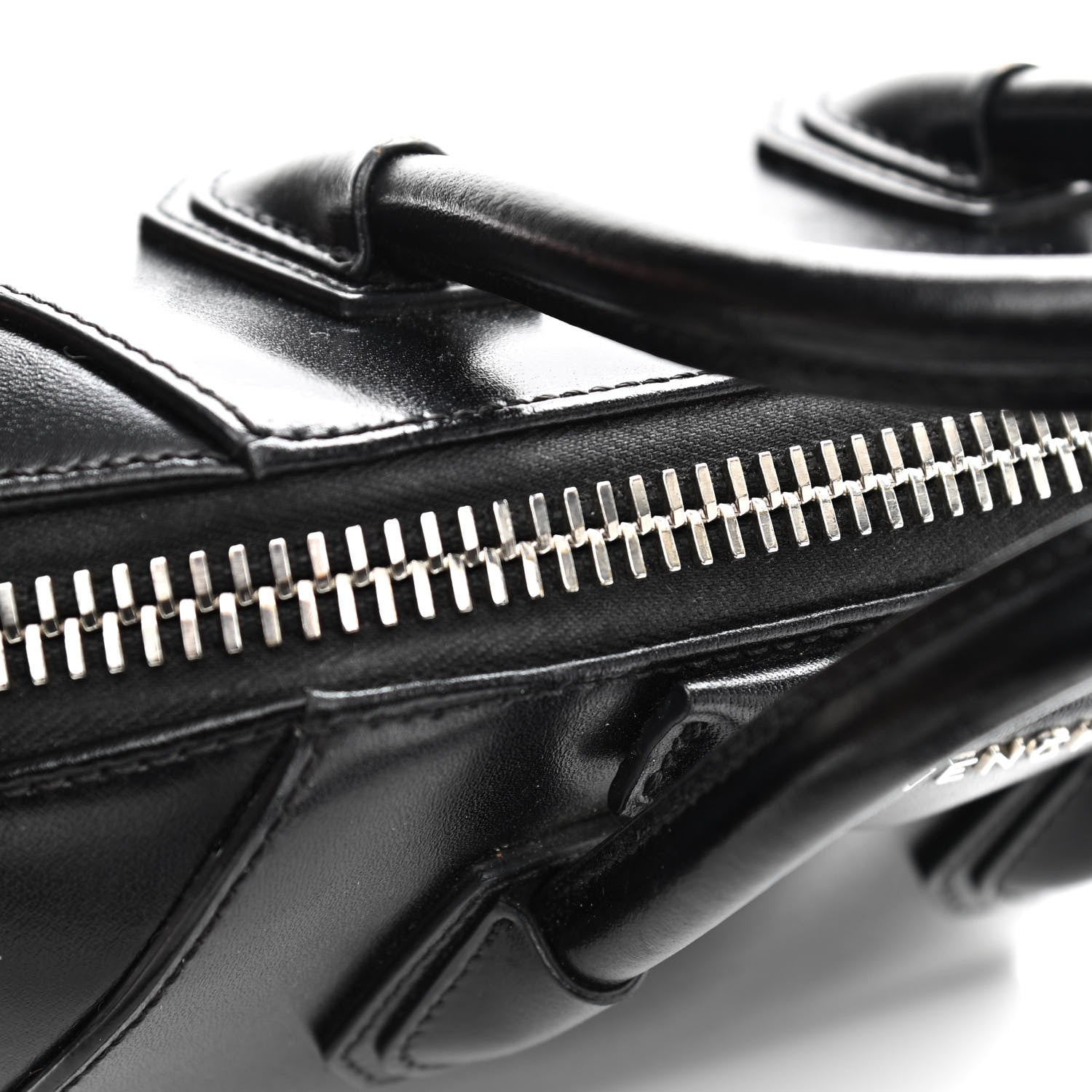Givenchy Shiny Lord Calfskin Mini Antigona Black 11 of 13