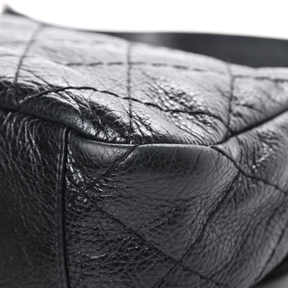 Chanel Glazed Calfskin Stitched On The Road Flap Black 11 of 16