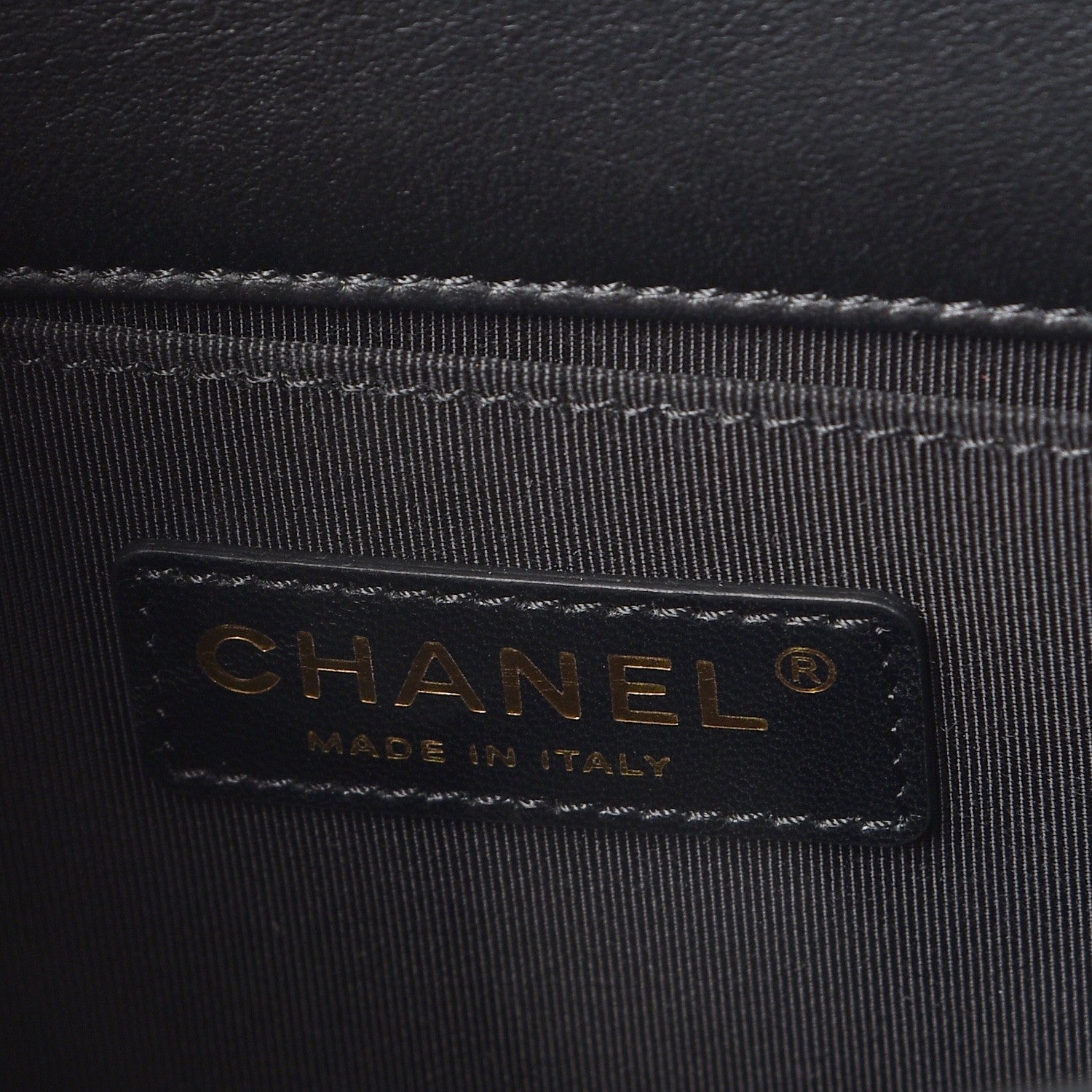 Chanel Lambskin Quilted Small Boy Flap Black 7 of 8