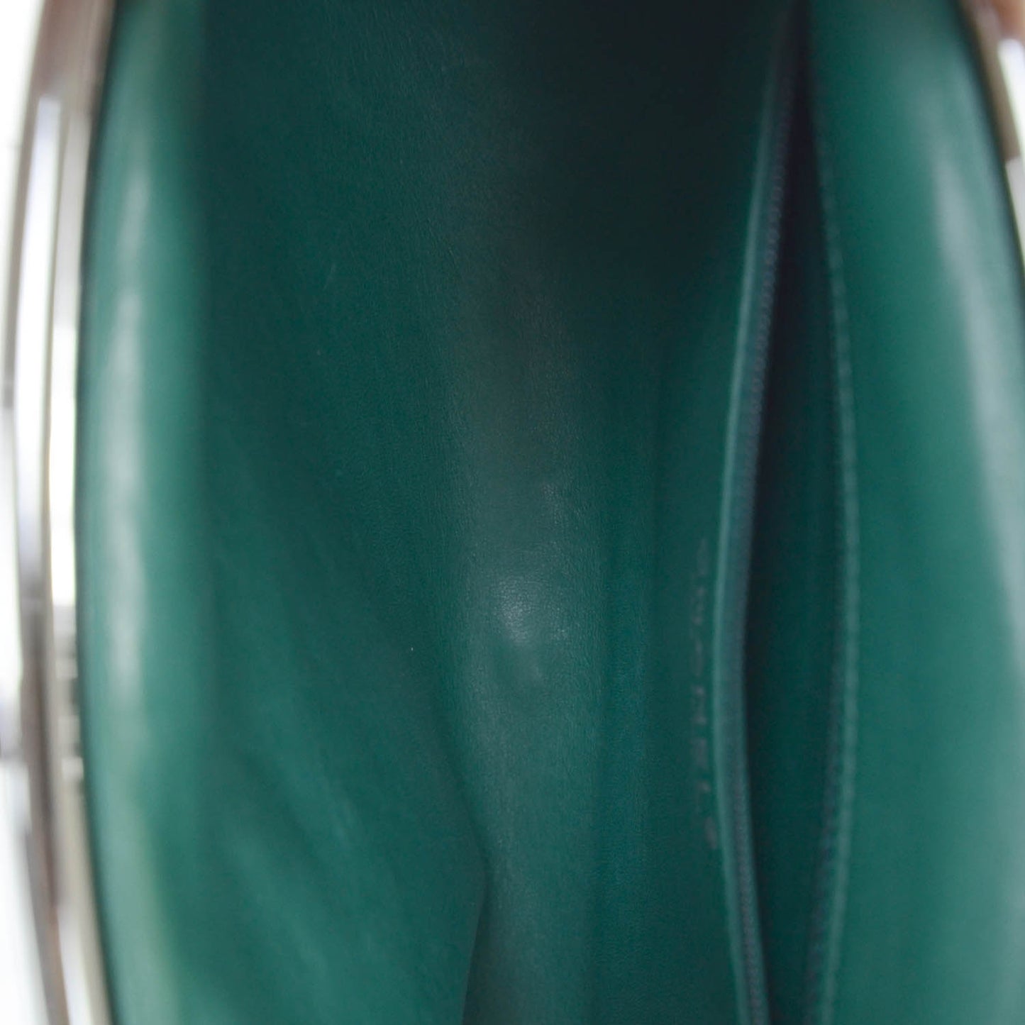 Glazed Python Timeless Clutch Blue