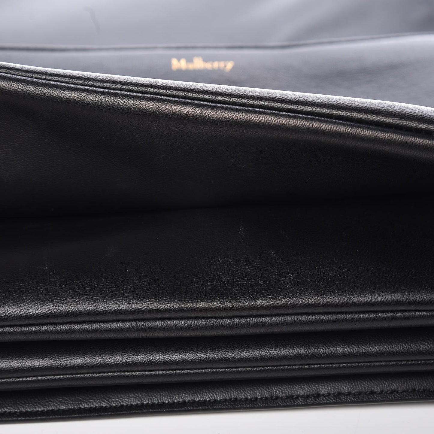 Classic Grain Calfskin Small Clifton Flap Black