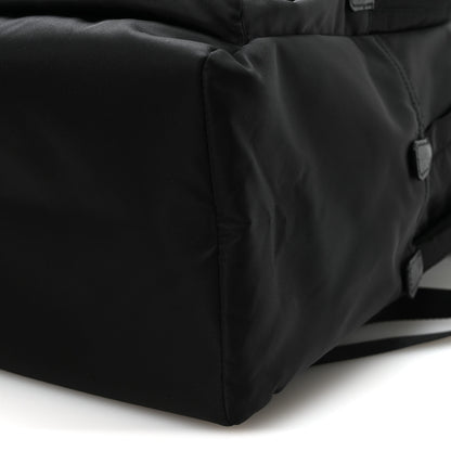 Prada Re-Nylon Saffiano Zip Backpack Black 9 of 9