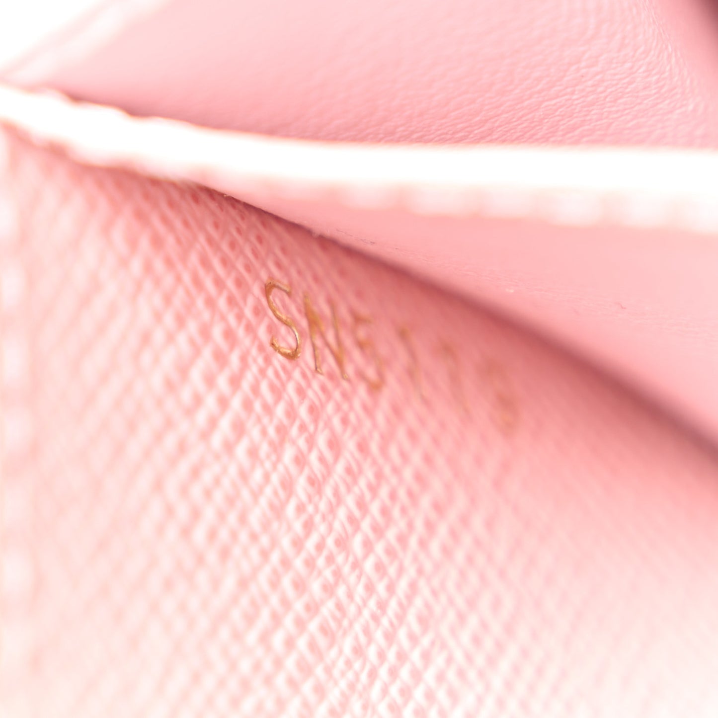 Damier Ebene Zippy Coin Purse Rose Ballerine