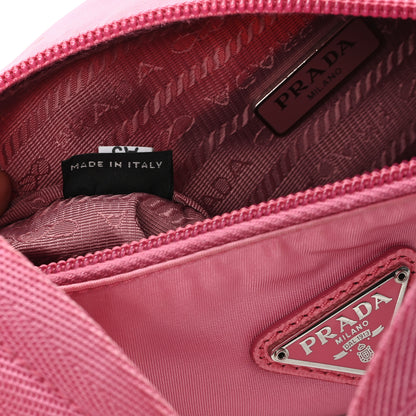 Prada Tessuto Nylon Mini Re-Edition 2000 Bag Begonia 7 of 11