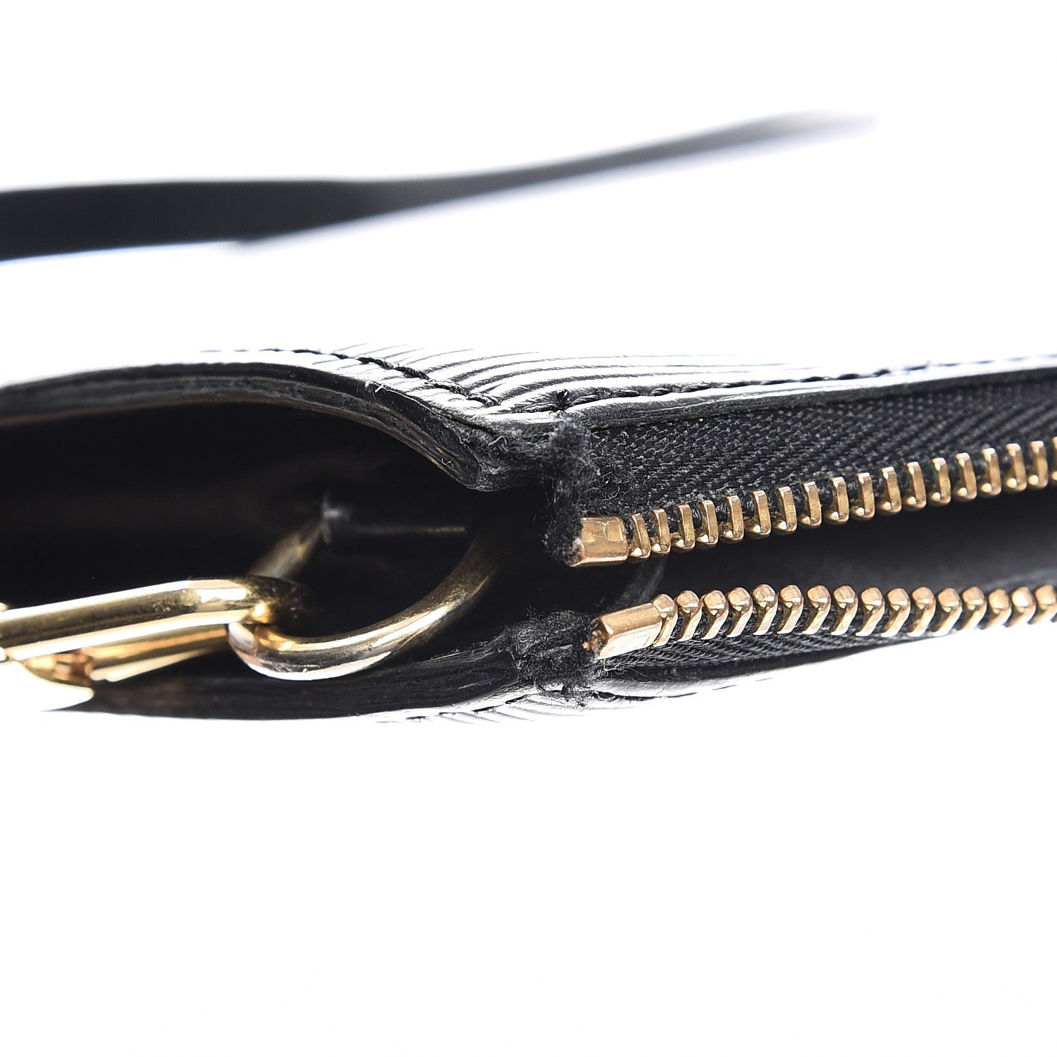 Louis Vuitton Epi Pochette Accessories 24 Black 9 of 9