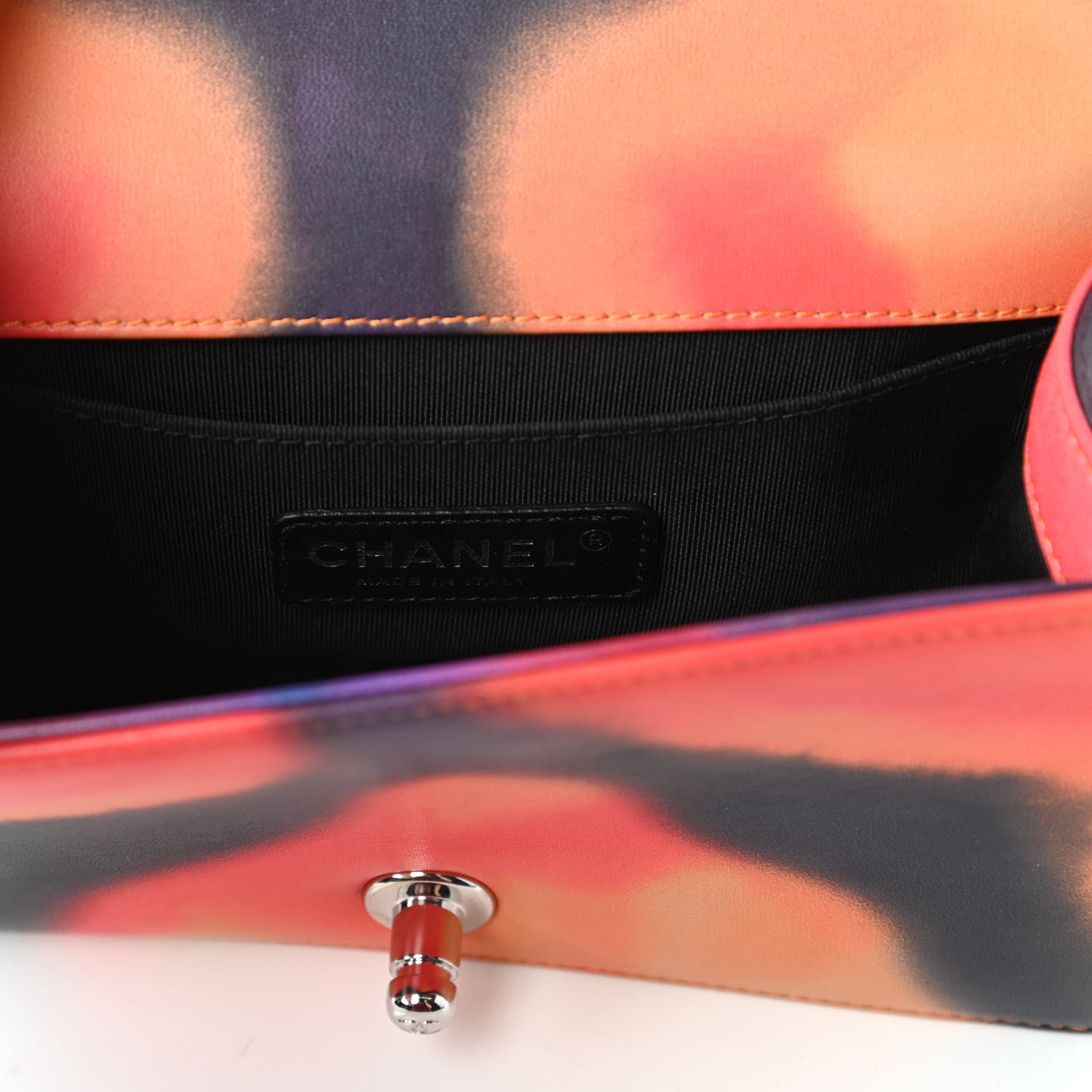 Chanel Lambskin Quilted Small Flower Power Boy Flap Multicolor 8 of 10