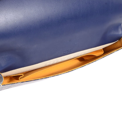 Goyard Goyardine Monte Carlo Bois Clutch Blue 5 of 8