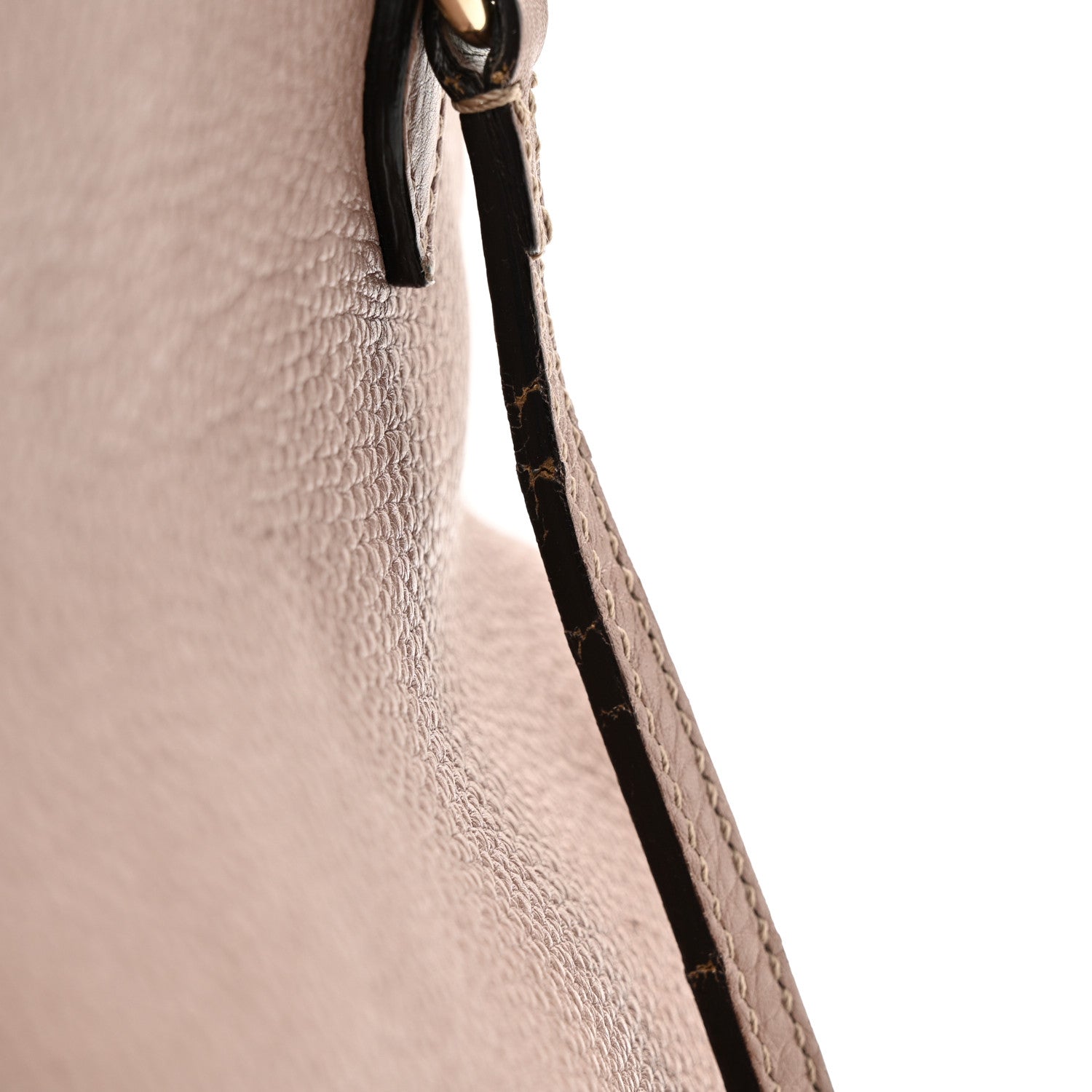 Gucci Pebbled Calfskin Medium Bree Shoulder Bag Pink 17 of 18