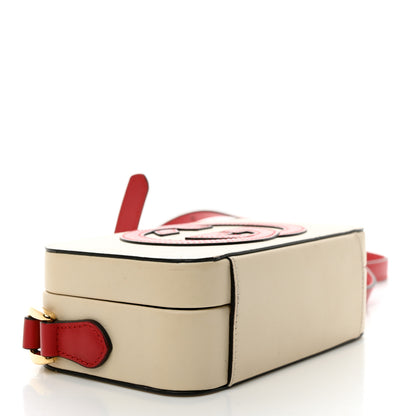 Gucci Vitello Eclipse Mini Interlocking G Shoulder Bag Mystic White Hibiscus Red 4 of 10