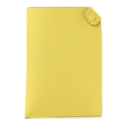 Hermes Epsom Tarmac PM Passport Holder Lime 1 of 5