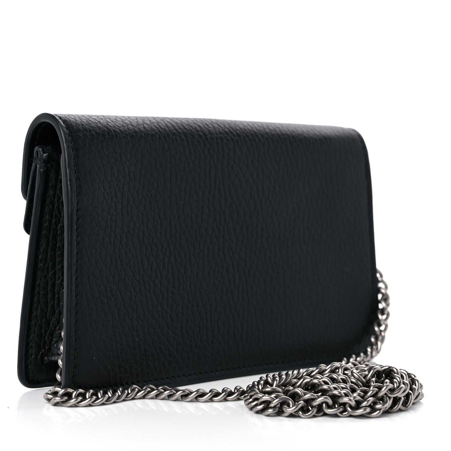 Gucci Calfskin Super Mini Dionysus Shoulder Bag Black 3 of 8