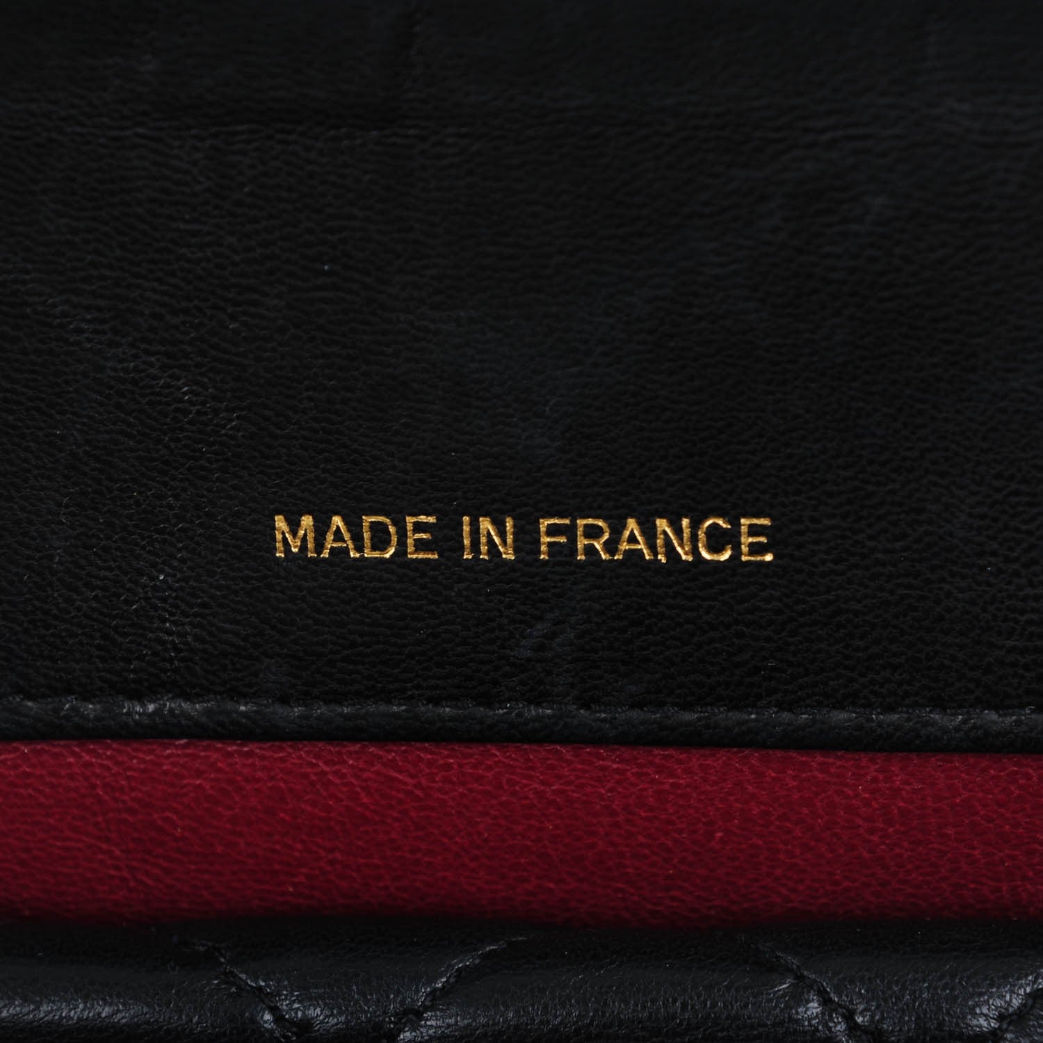 Chanel Lambskin Quilted Shoulder Bag Black 7 of 9