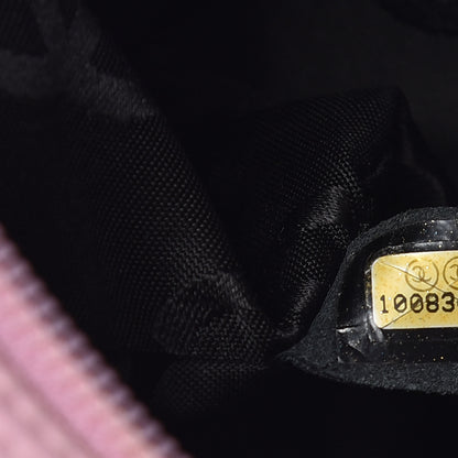 Chanel Calfskin Quilted Large Cambon Bowler Pink Black 7 of 20