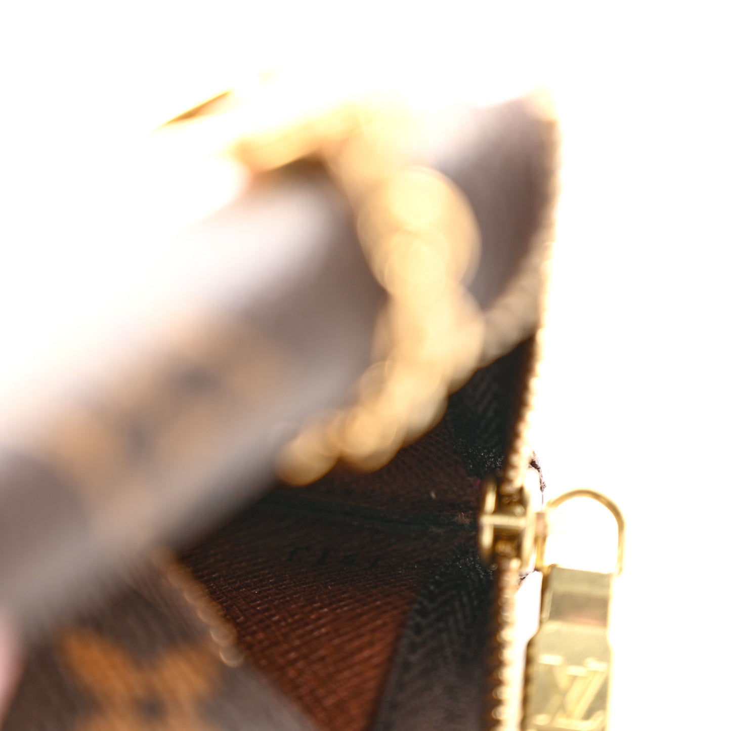Monogram Key Pouch