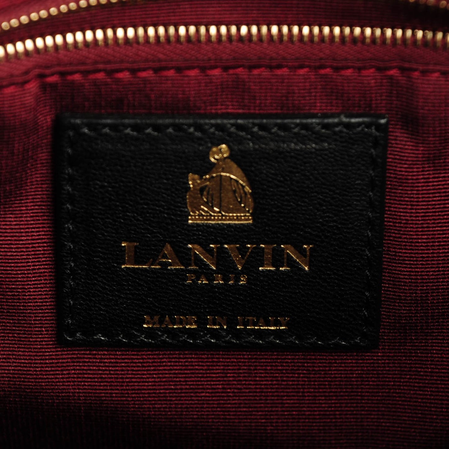 Lambskin Quilted Medium Sugar Flap Shoulder Bag Black