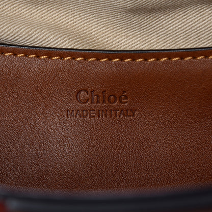 Chloe Suede Studded Small Lexa Shoulder Bag Saffron Red 6 of 8