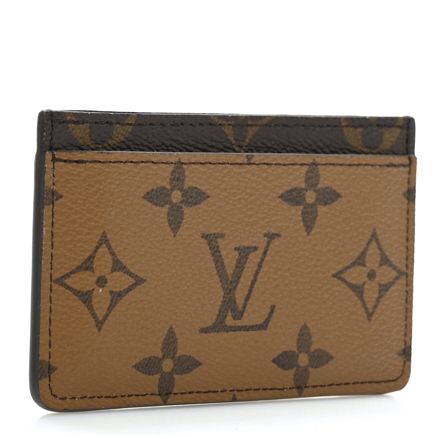 Reverse Monogram Card Holder