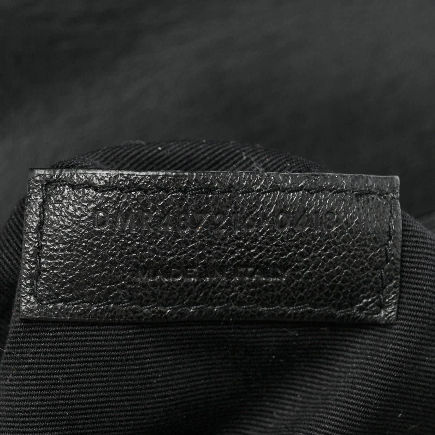 Calfskin Y Quilted Monogram Medium Loulou Chain Satchel Black