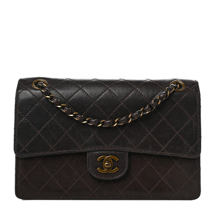 Chanel Calfskin Stitched Medium Single Flap Brown 1 of 10