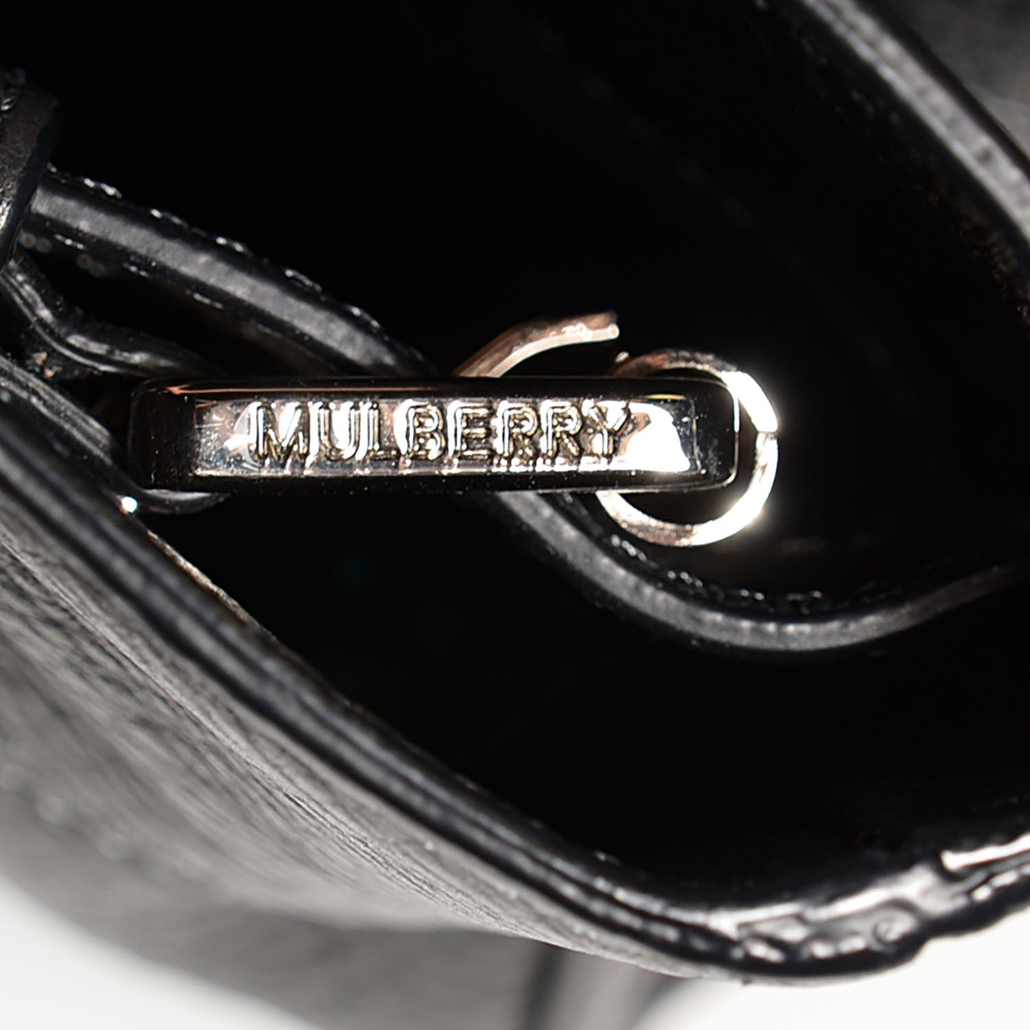 Mulberry Soft Grain Leather Bayswater Black 9 of 12