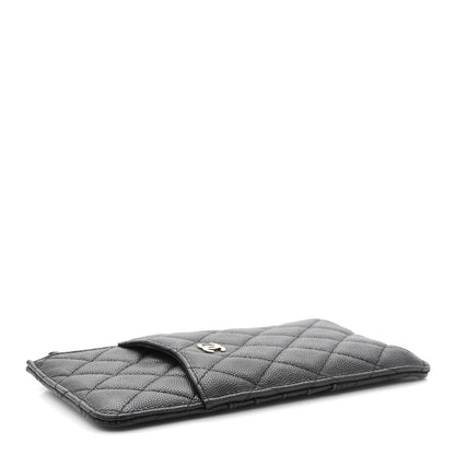 Chanel Caviar Quilted Classic iPhone Pouch Black 4 of 8